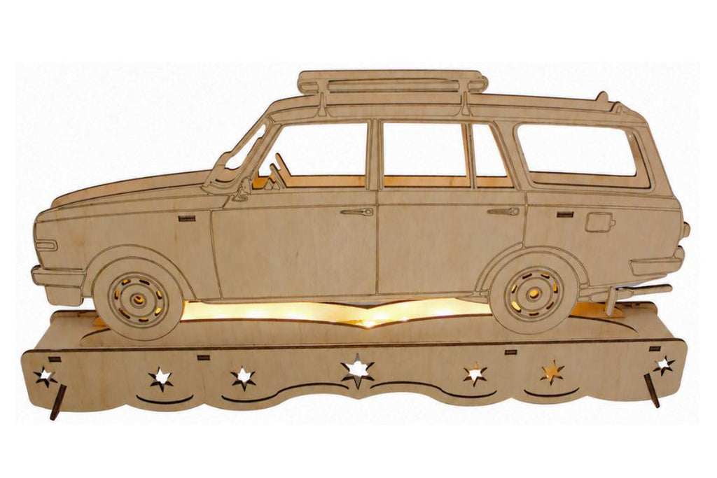 Ostalgie Schwibbogen Wartburg 353 Kombi