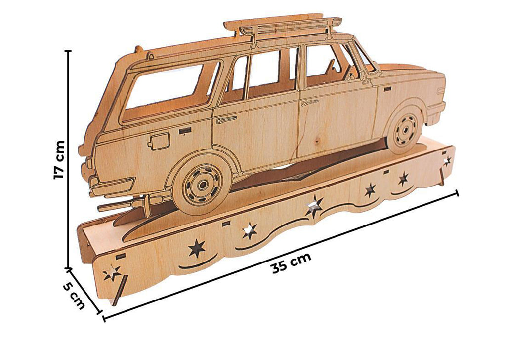 Ostalgie Schwibbogen Wartburg 353 Kombi