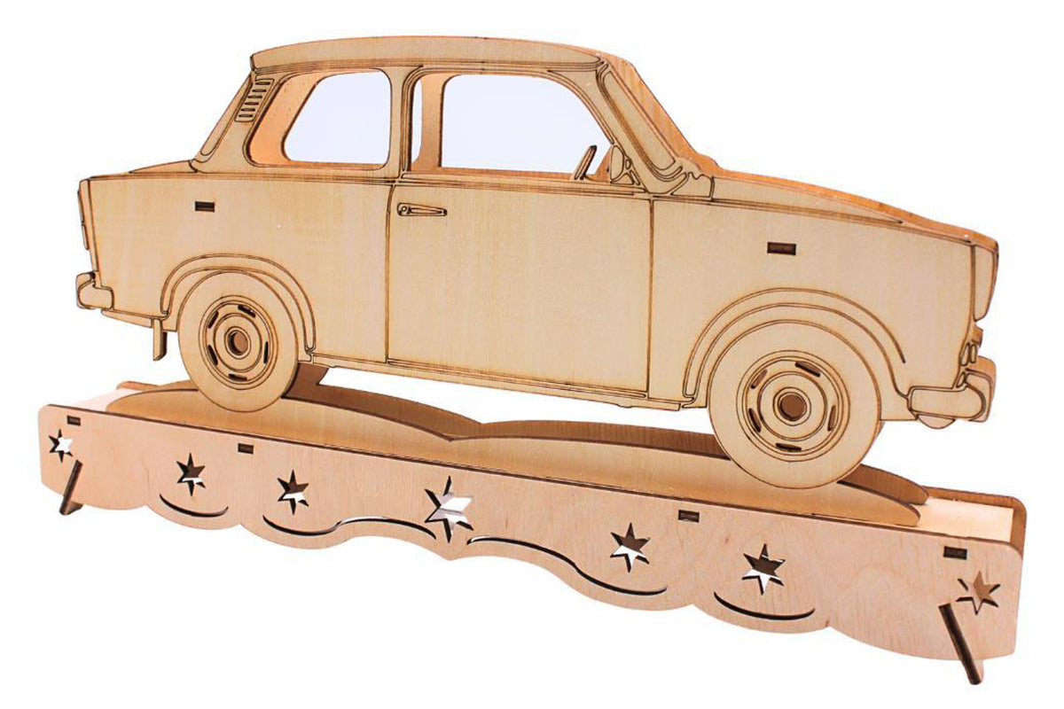 Ostalgie Schwibbogen DDR für Trabant Limousine