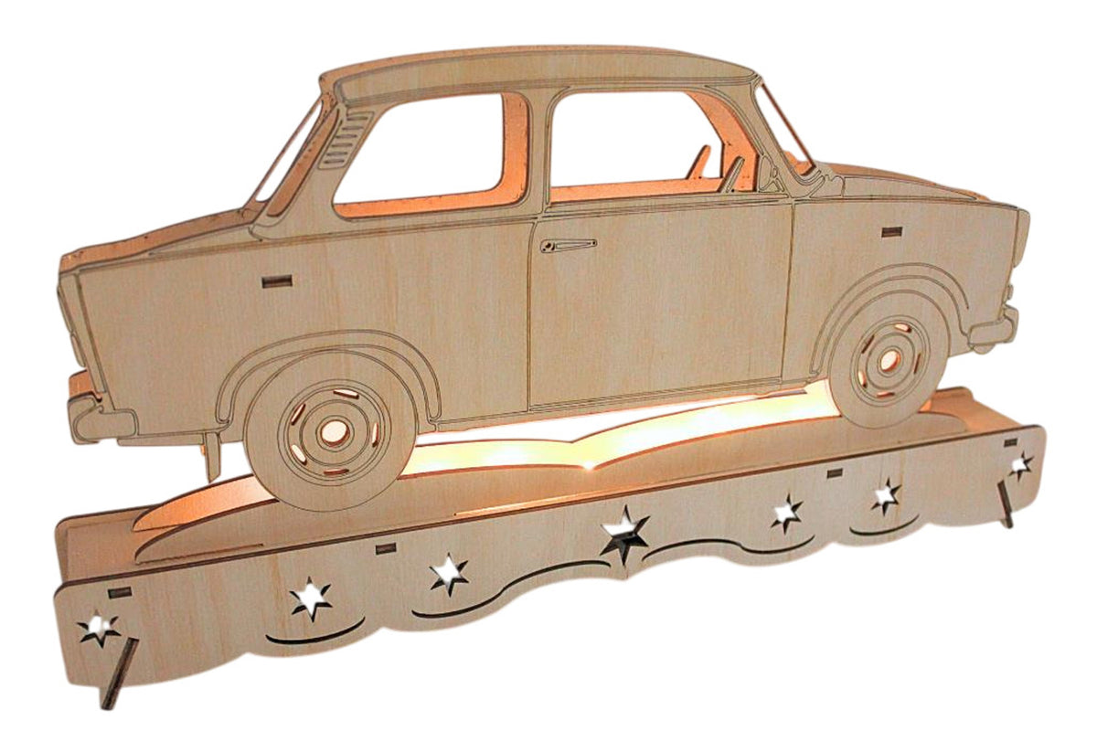 Ostalgie Schwibbogen DDR für Trabant Limousine