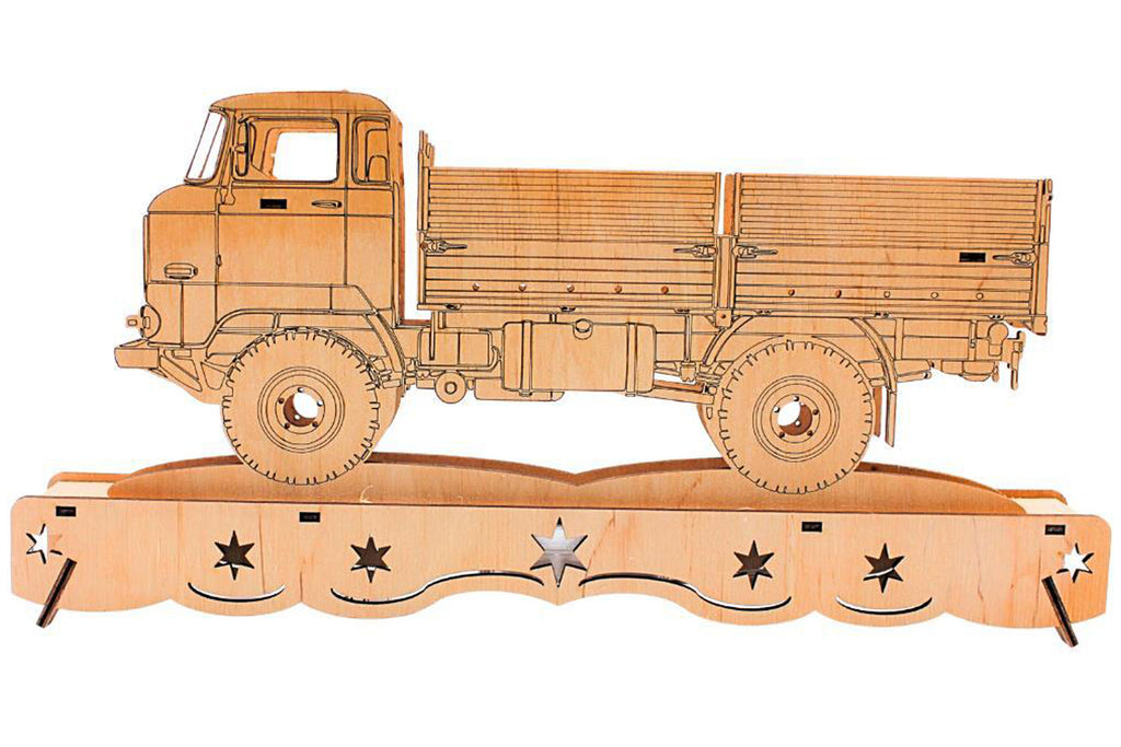 Ostalgie Schwibbogen IFA W50