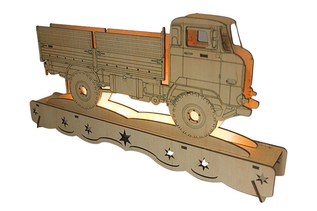 Ostalgie Schwibbogen IFA W50